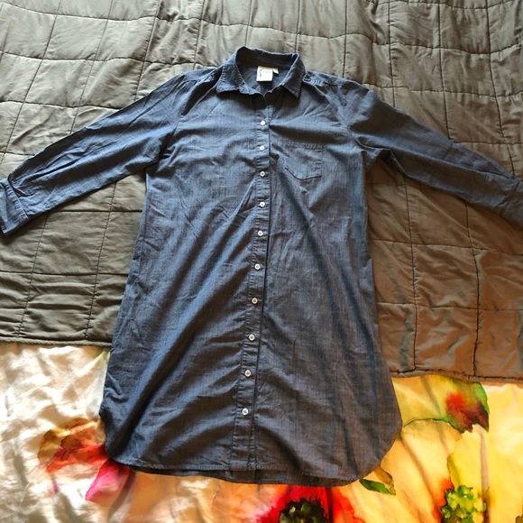 Denim Tunic Dress / T-Shirt dress - Picture 6 of 7